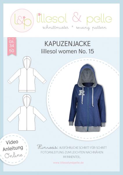 Schnittmustertitelbild Kapuzenjacke lillesol women No. 15